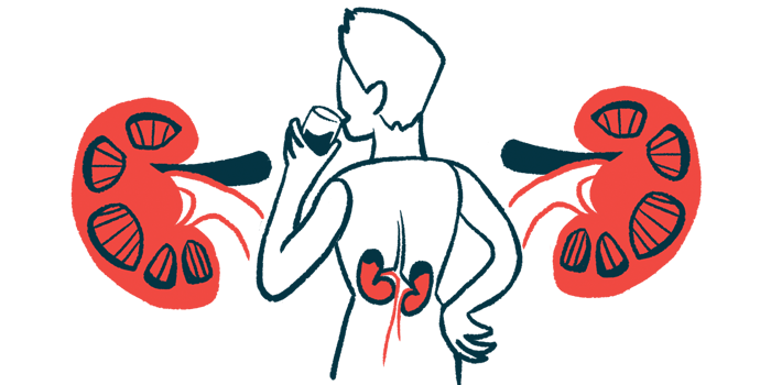 cortisol blockers | Cushing's Disease News | illustration of person's kidneys