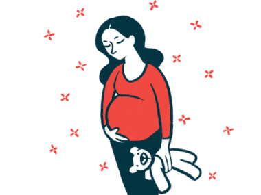 pregnancy with Cushing's disease | Cushing's Disease News | illustration of pregnant woman