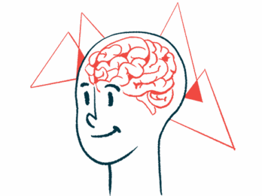 An illustration highlighting a person's brain.