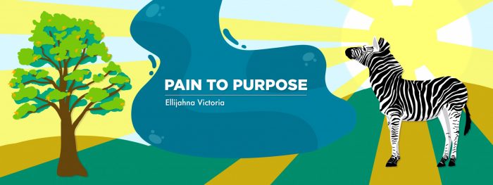 Cushing's disease diagnosis | Cushing's Disease News | A banner for Ellijahna Victoria's column, "Pain to Purpose"
