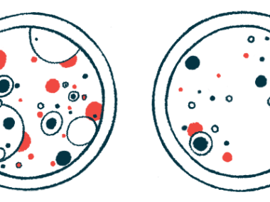 An illustration shows cells in two petri dishes.