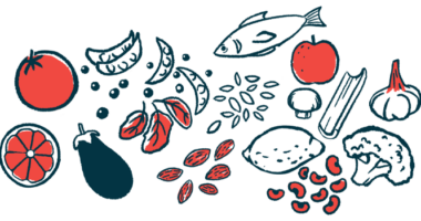 Illustration of various foods.