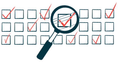 A magnifying glass focuses on a one checked box among rows of checked and unchecked boxes in this illustration.