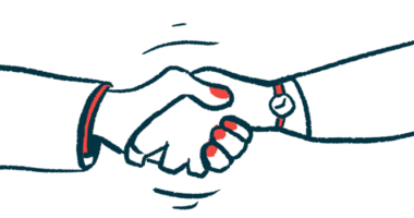 Two hands are shown clasping in a handshake.