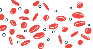 Red blood cells are pictured.