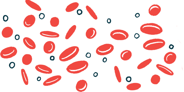 Red blood cells are pictured.