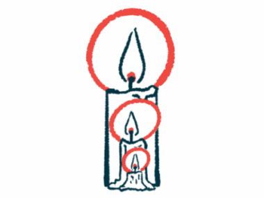 An illustration shows a candle burning down.